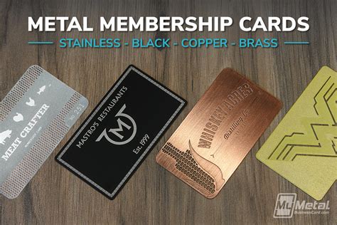 Metal cards 